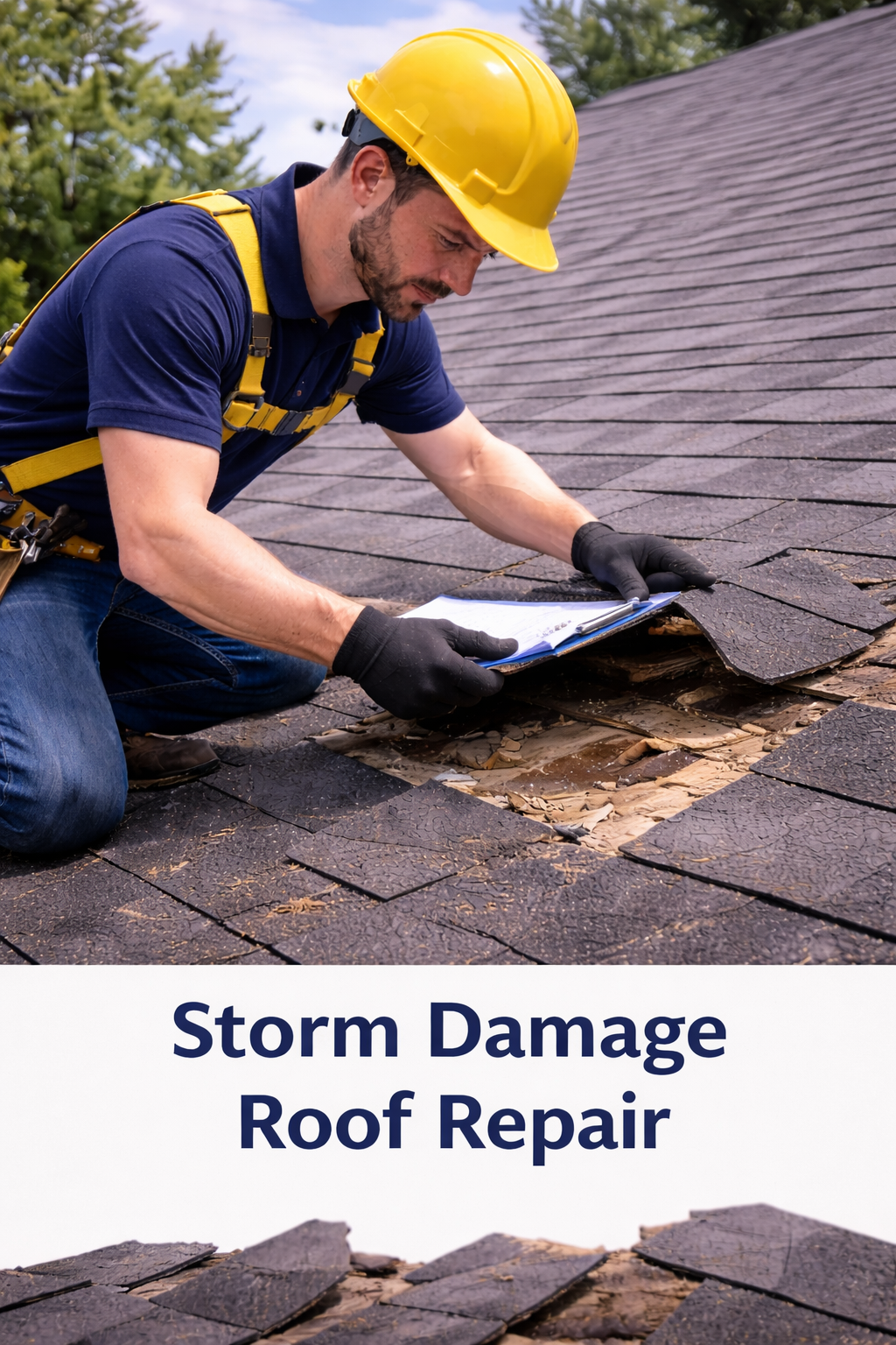 Storm Damage Roof Repair