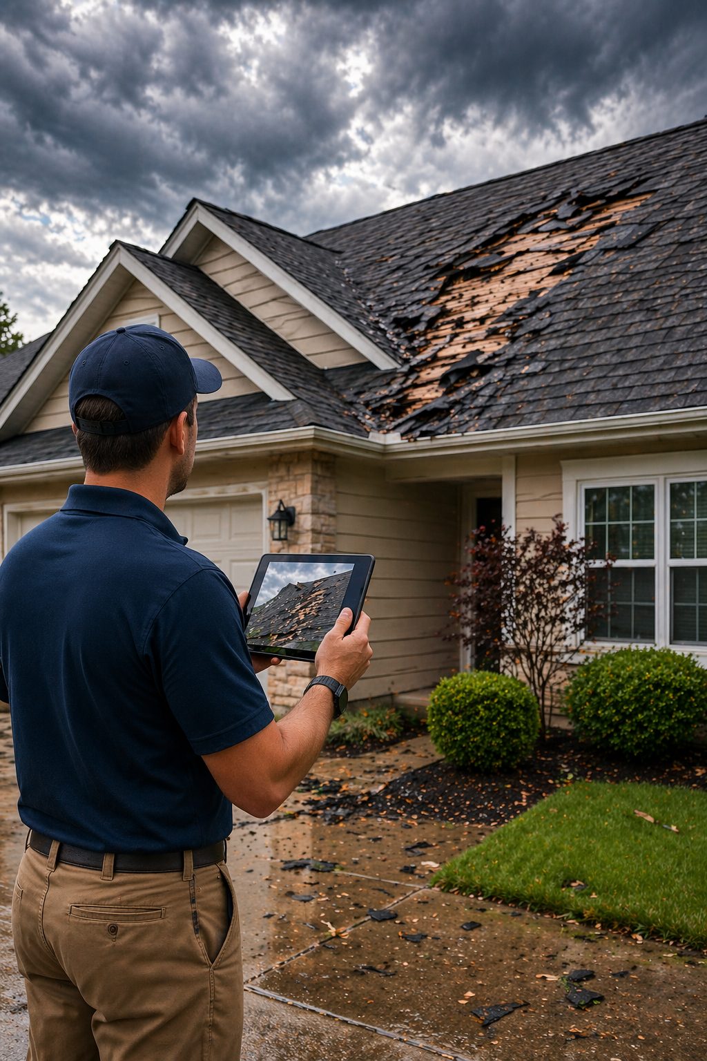 Professional Storm Damage Roof Repair in Plano TX